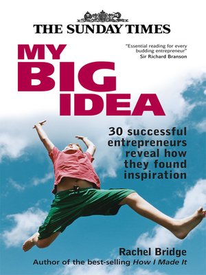 cover image of My Big Idea